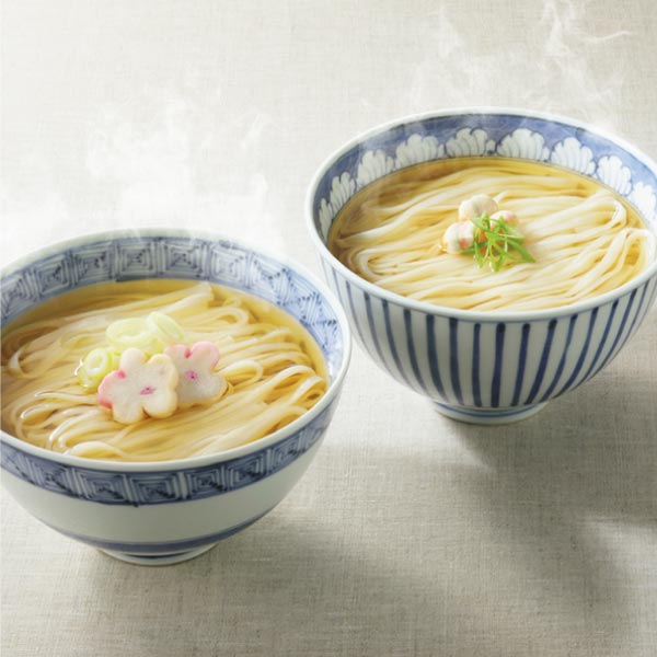 海津屋 氷見うどん細麺・餅麺セット【冬ギフト・お歳暮】[HMI-43]　商品画像1