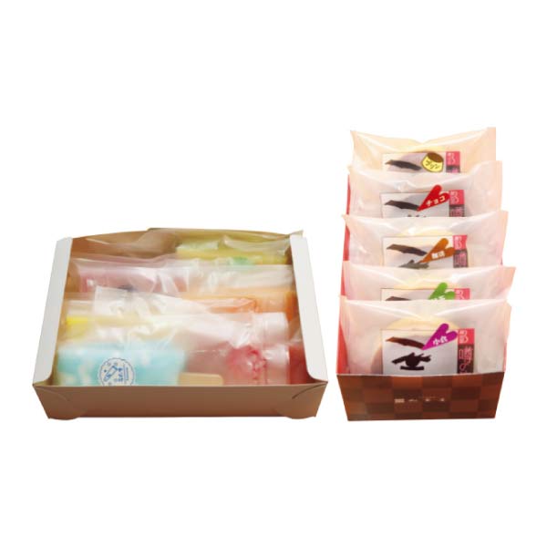 松葉屋 噂の生どらバラエティ5個・くずバー6本セット【夏の贈りもの・お中元】　商品画像1