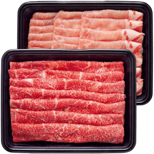 オリーブ牛・オリーブ豚しゃぶしゃぶセット【冬の贈りもの・お歳暮】　商品画像1