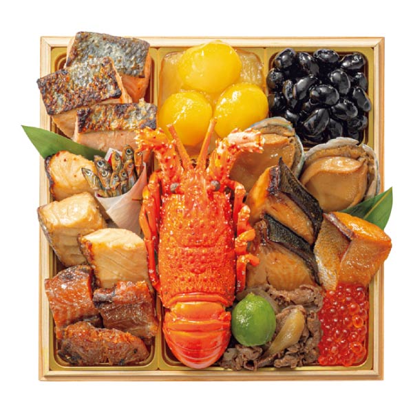 トップバリュ プロのひと品「橋本料理長監修」和風二段重「煌華」(こうか)【3〜4人前・29品目】【イオンのおせち】　商品画像1