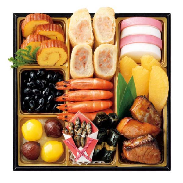 トップバリュ 和風二段重「和」(なごみ)【2〜3人前・28品目】【イオンのおせち】　商品画像1