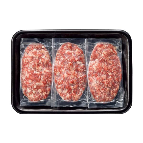 トップバリュ グリーンアイナチュラル タスマニアビーフ パティステーキ用【冬の贈りもの・お歳暮】　商品画像1