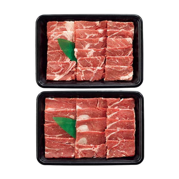 トップバリュ グリーンアイナチュラル タスマニアビーフ かたロース焼肉用【冬の贈りもの・お歳暮】　商品画像1