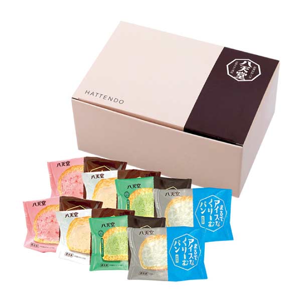 八天堂 まるでアイスなくりーむパン【夏の贈りもの・お中元】[C176]　商品画像1