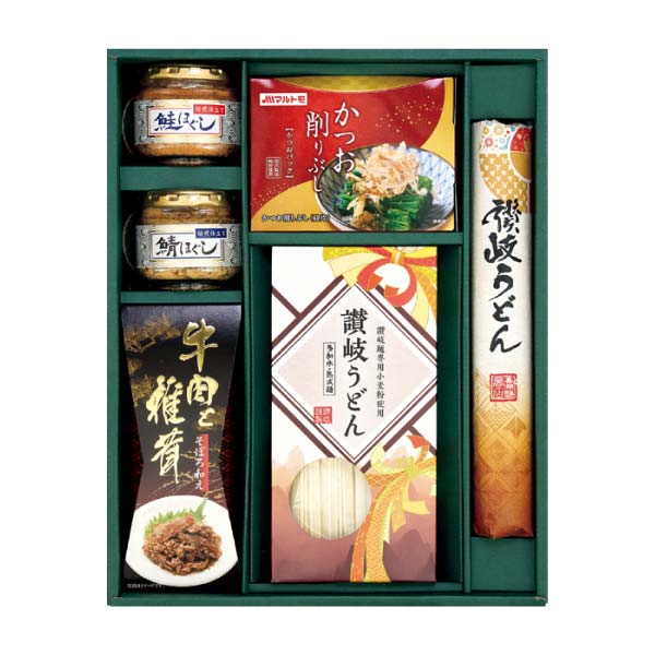 信州そば＆かに缶＆シーフードバラエティギフト【冬の贈りもの・お歳暮】[MBC-60AV]　商品画像1