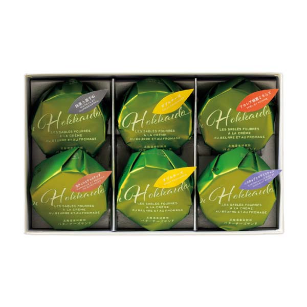 フェルム ラ・テール美瑛 北のごちそう バターチーズサンド6個入【冬の贈りもの・お歳暮】[BS6]　商品画像1