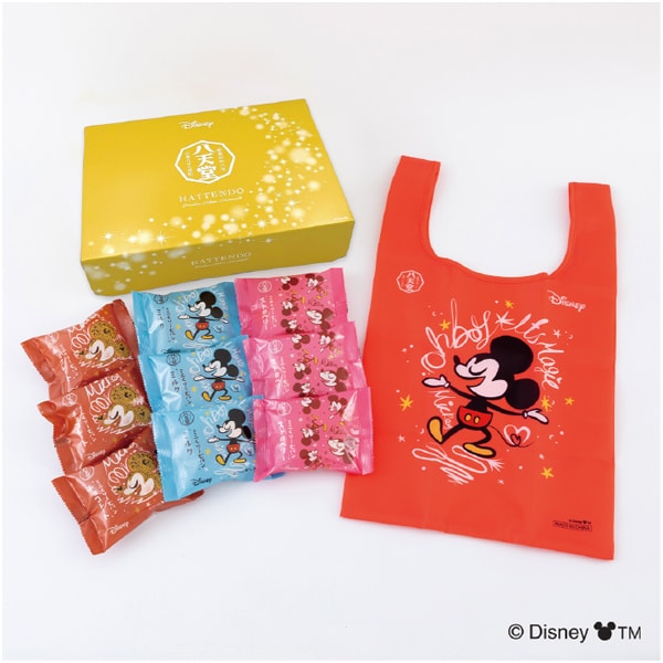 八天堂 【Disney】ミッキーマウス/ミニくりーむパン9個詰合せ(エコバッグ付き)【母の日】　商品画像1