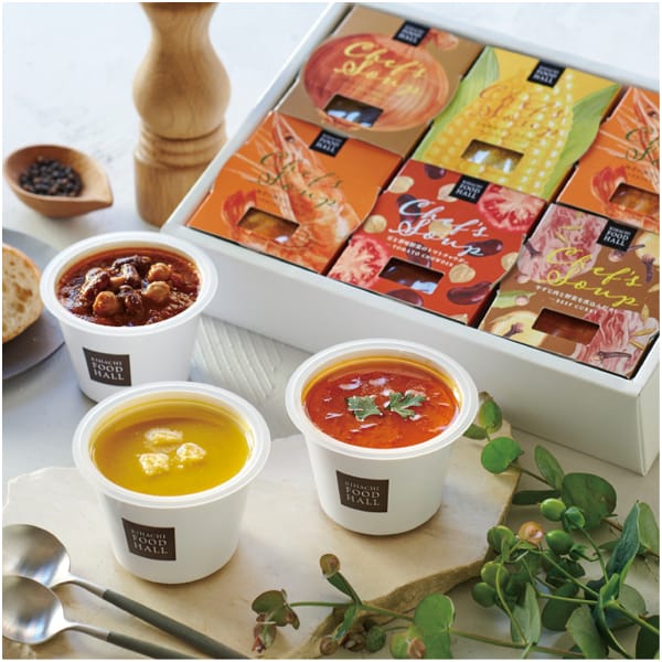 KIHACHI FOOD HALL シェフズ スープ 5種6個入【父の日】　商品画像1