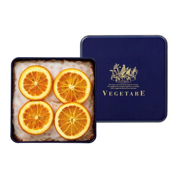 ベジターレ 幸せの缶ケーキ(オレンジパウンドケーキ)【夏の贈りもの・お中元】[SCOP-V]　商品画像1