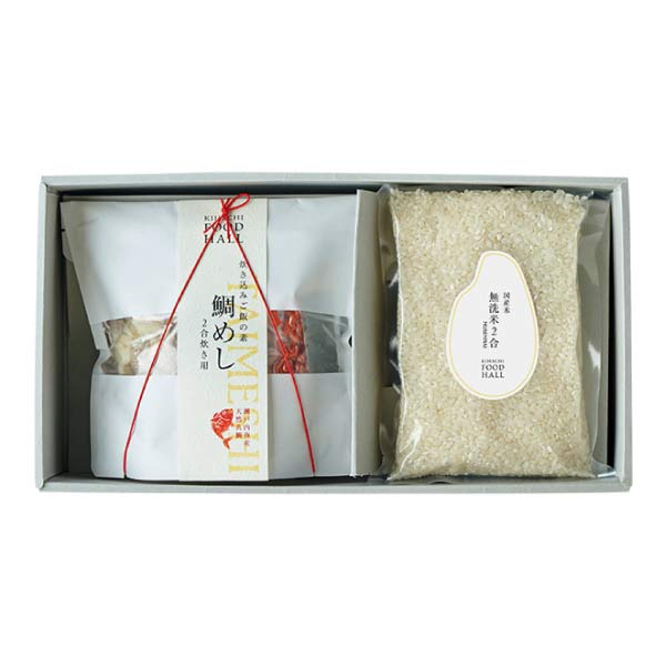 KIHACHI FOOD HALL 瀬戸内鯛めしギフト【夏の贈りもの・お中元】[H91023]　商品画像1