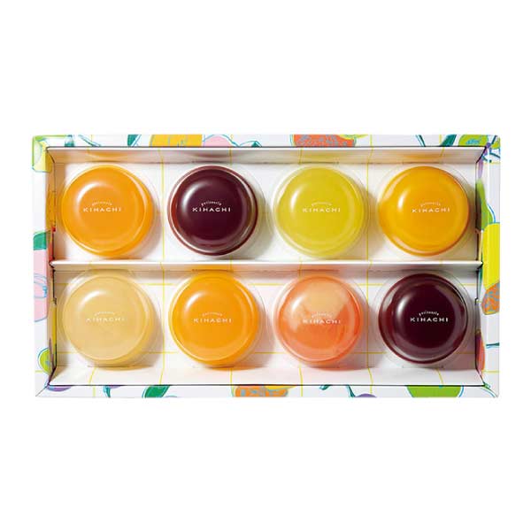 パティスリー キハチ デザートゼリー8個入【夏の贈りもの・お中元】[K14392]　商品画像1
