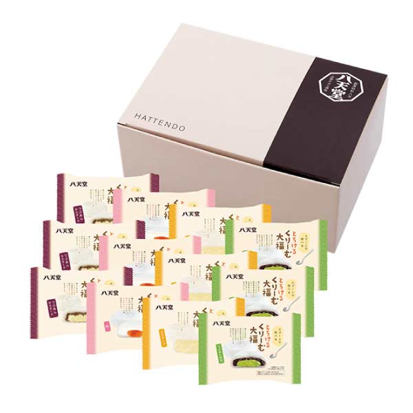 八天堂 とろけるくりーむ大福セット【夏の贈りもの・お中元】[DA024]　商品画像1