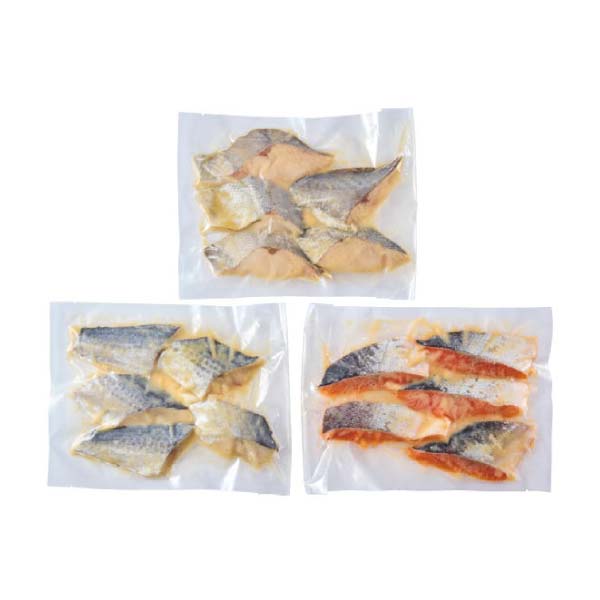 西京漬詰合せ(3種15切)【冬の贈りもの・お歳暮】　商品画像1