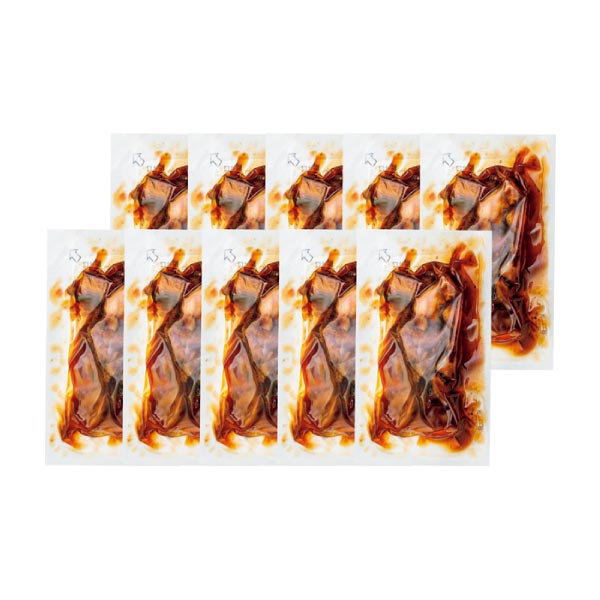 鰻楽 うなぎ蒲焼きざみ10袋(九州産原料)【夏の贈りもの・お中元】　商品画像1