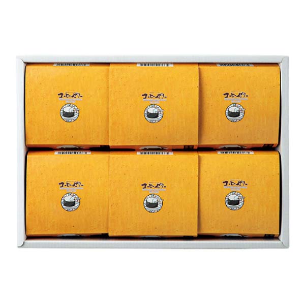 ヒロコーヒー 自家焙煎コーヒー店のコーヒーゼリー6個入【夏の贈りもの・お中元】[Z-6]　商品画像1