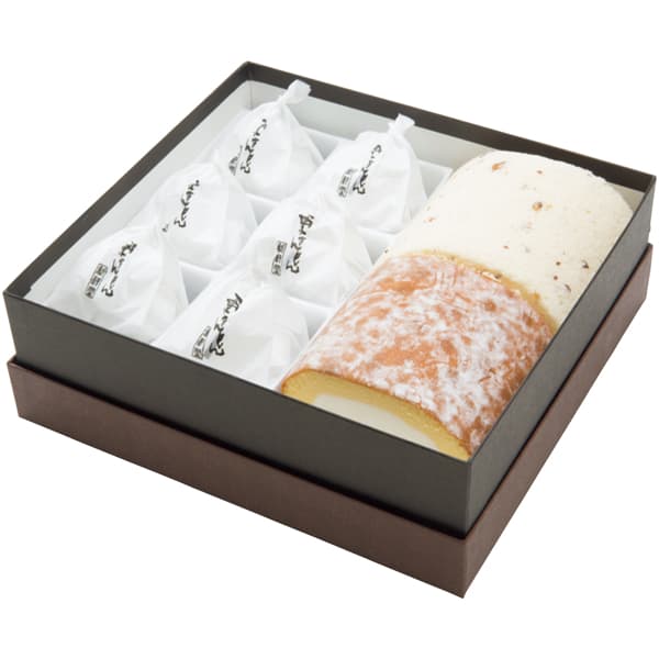 新杵堂 Wロール&栗きんとんセット【冬の贈りもの・お歳暮】 商品画像1