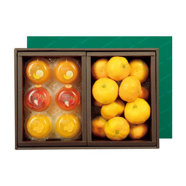 熊本県産 熊本みかん&熊本彩果ゼリー(お届け期間:12/4〜12/30)【冬の贈りもの・お歳暮】 商品画像1