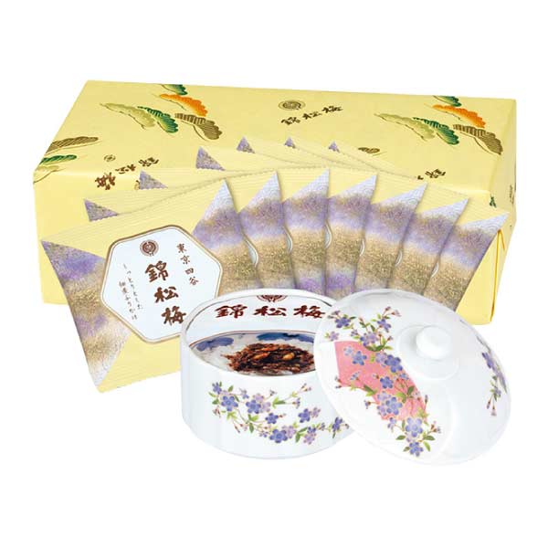 錦松梅 錦松梅 有田焼容器入・小袋【夏の贈りもの・お中元】[HSAQV]　商品画像1