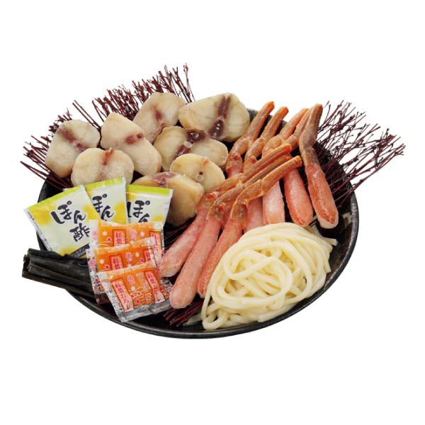 エスケイフーズ 北海道日高昆布の出汁で味わう 真ふぐとかにのちり鍋【冬の贈りもの・お歳暮】　商品画像1