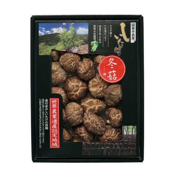 大分乾物 大分県国東半島産 どんこ椎茸【冬ギフト・お歳暮】[MDM-30]　商品画像1