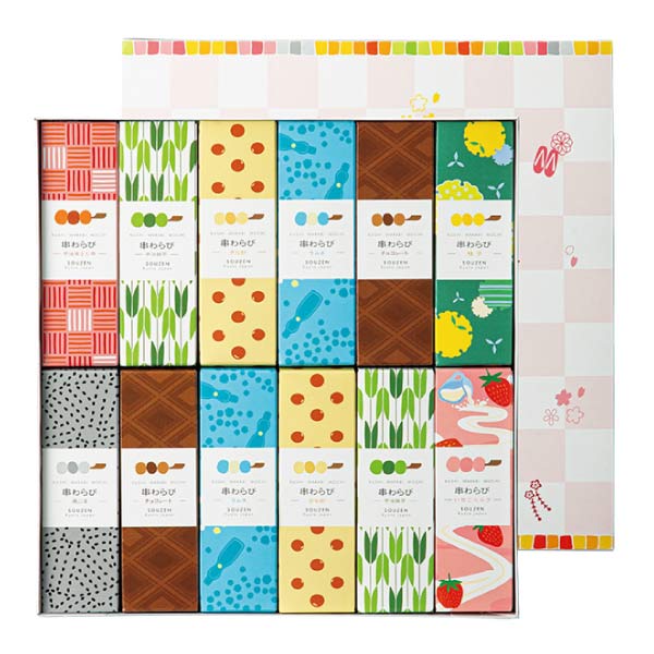 京西陣菓匠宗禅 串わらび 夏のおすすめ12串セット【夏の贈りもの・お中元】[SKW-N33]　商品画像1