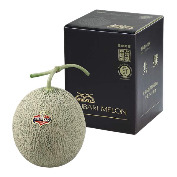 北海道夕張市産(JA夕張市) 夕張メロン 秀品2L1個黒箱(お届け期間：6/11〜8/15)【夏の贈りもの・お中元】　商品画像1
