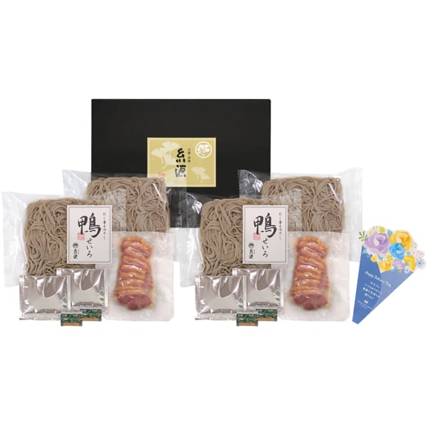京都糸源 だし香る冷やし鴨せいろ【父の日】　商品画像1