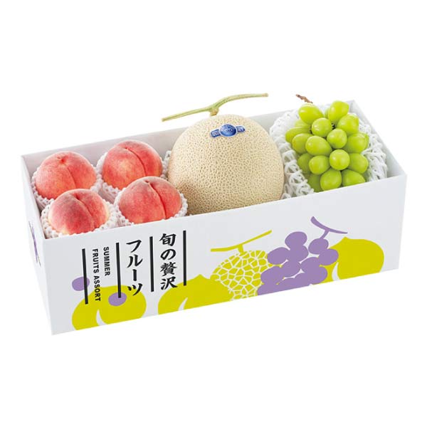 静岡県産・山梨県産 旬の贅沢フルーツ(お届け期間：7/15〜8/8)【夏の贈りもの・お中元】[HC-MSP]　商品画像1