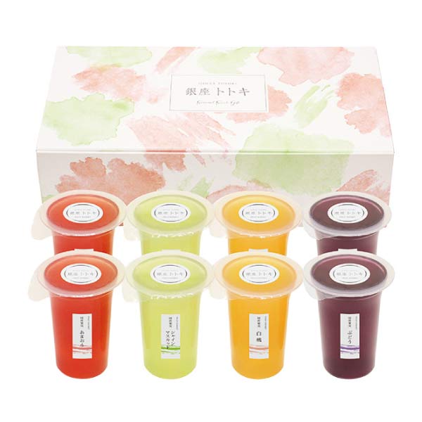 銀座トトキ監修 国産果実のソルベ【夏の贈りもの・お中元】[YJ-JS]　商品画像1