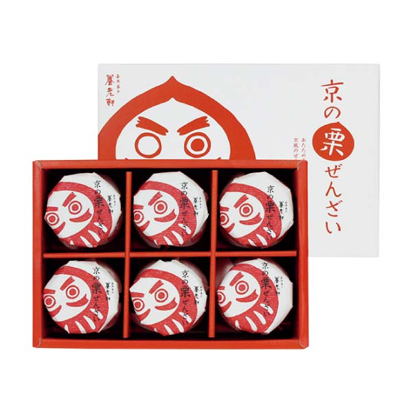 京都 養老軒 京の栗ぜんざい【冬の贈りもの・お歳暮】[YJ-BZQ]　商品画像1