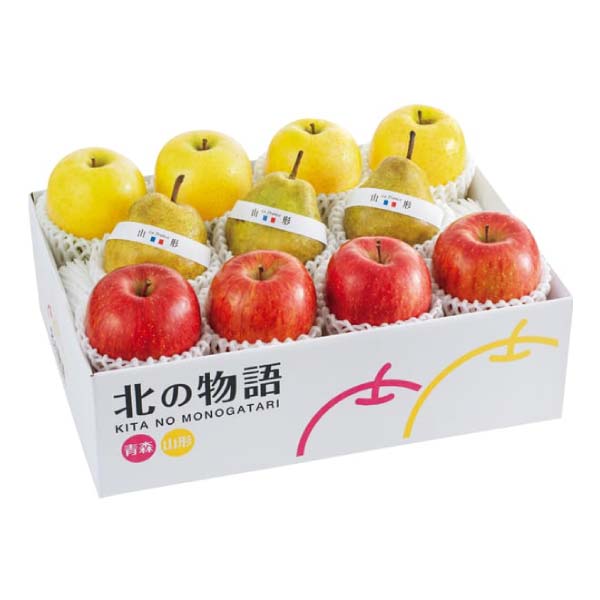 青森県産・山形県産 北の物語(お届け期間：11/21〜12/29)【冬の贈りもの・お歳暮】[H-KIQ]　商品画像1