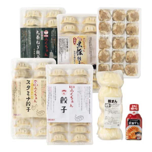 大阪ふくちぁん餃子 バラエティ餃子点心セット【冬の贈りもの・お歳暮】　商品画像1