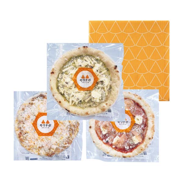 森山ナポリ ピザ3枚セット【冬の贈りもの・お歳暮】　商品画像1