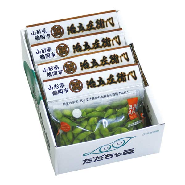 山形県鶴岡市産 農家の家宝、レンジで食べる「茶豆」(お届け期間：7/7〜8/15)【夏の贈りもの・お中元】　商品画像1