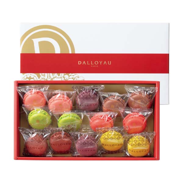 ダロワイヨ 季節のマカロン入り詰合せ(14個入り)【冬の贈りもの・お歳暮】[25WMS30]　商品画像1