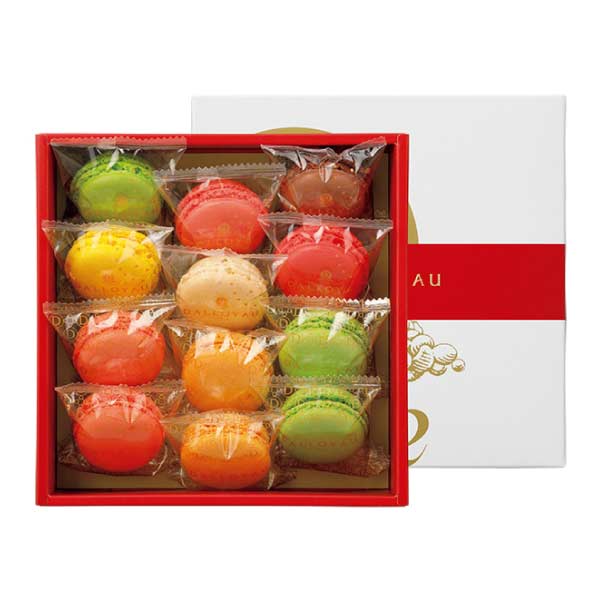 ダロワイヨ 季節のマカロン入り詰合わせ(12個入)【夏の贈りもの・お中元】[26SMS30]　商品画像1