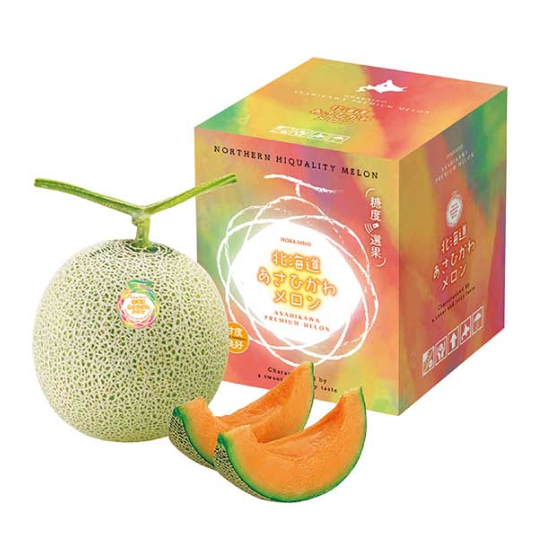 北海道産 あさひかわメロン(お届け期間：7/14〜8/15)【夏の贈りもの・お中元】　商品画像1