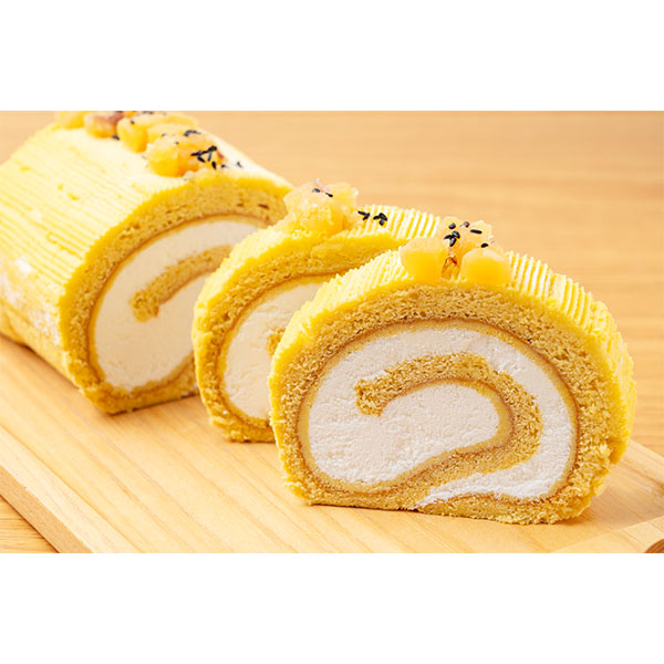 十勝トテッポ工房 スイートポテトロールケーキ1個【おいしいお取り寄せ】 商品画像1