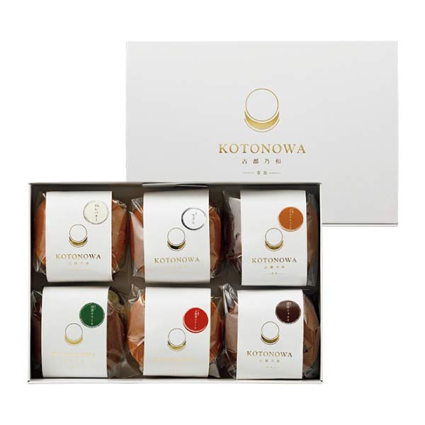 奈良KOTONOWA 生どら食べくらべ6種6個入【夏の贈りもの・お中元】　商品画像1