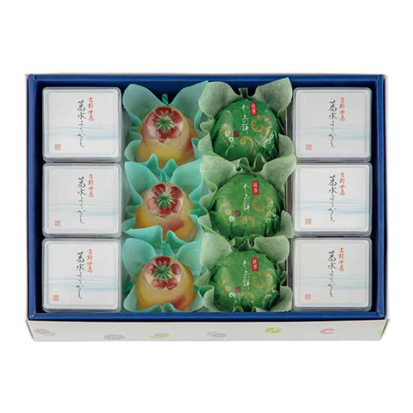 菓匠 清閑院 吉野本葛 葛水ようかん詰合せ【夏の贈りもの・お中元】[SKR-40]　商品画像1