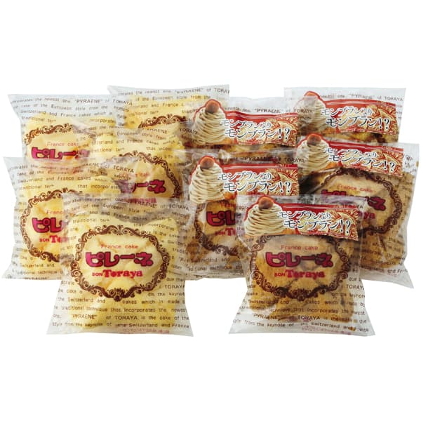 ボンとらや 豊橋ご当地スィーツ(ピレーネ冬季限定セット)【冬の贈りもの・お歳暮】 商品画像1