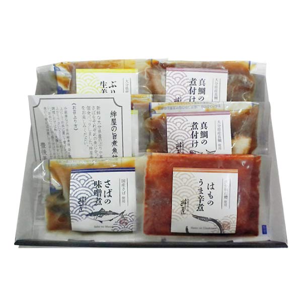 豊後絆屋 旨煮魚セット【夏の贈りもの・お中元】[KZ-3639]　商品画像1