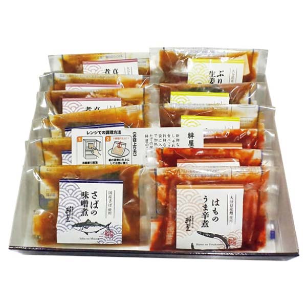 豊後絆屋 絆屋の旨煮魚セット【冬の贈りもの・お歳暮】　商品画像1