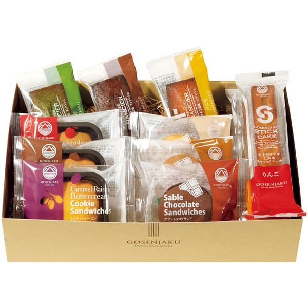 五千尺ホテル上高地 贅沢焼き菓子12種セット【冬の贈りもの・お歳暮】[6101080]　商品画像1