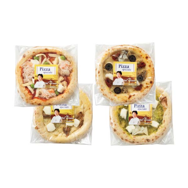 アル・ケチァーノ 奥田シェフ監修 クラフトピザセット 4種【冬の贈りもの・お歳暮】　商品画像1