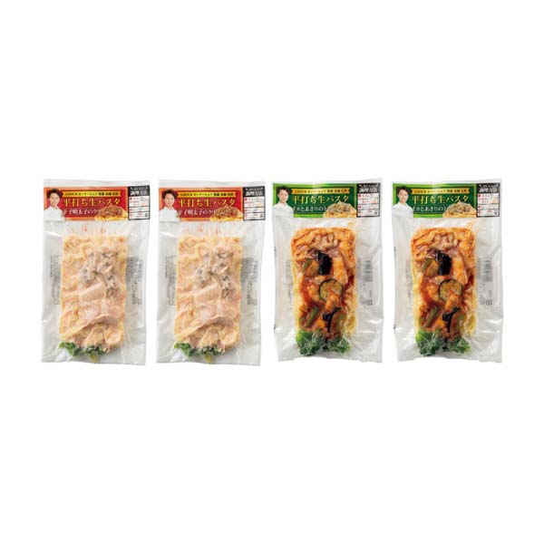 アムール 後藤シェフ監修 平打ち生パスタセット 2種4個【冬の贈りもの・お歳暮】　商品画像1