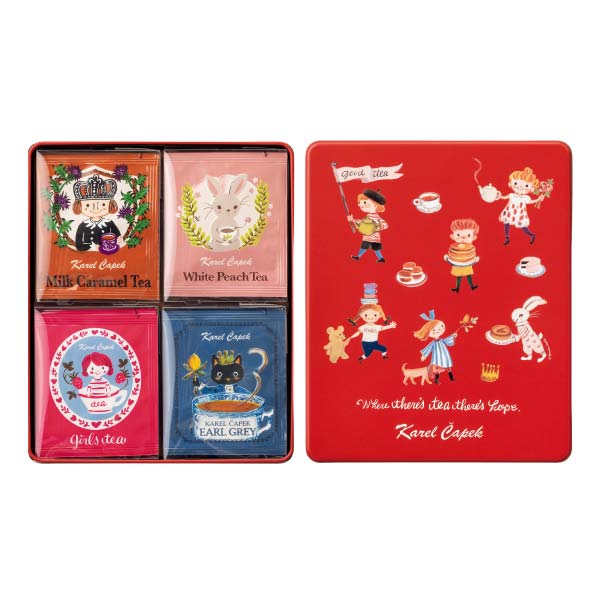 カレルチャペック紅茶店 tea lover缶【冬の贈りもの・お歳暮】　商品画像1