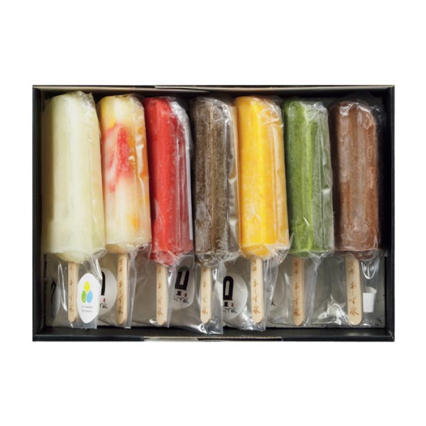 京都 本くず氷 本くずアイスキャンディー定番7本セット【夏の贈りもの・お中元】　商品画像1
