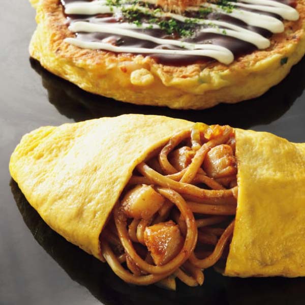 お好み焼ゆかり ゆかり冷凍お好み焼・オムそばセット【冬の贈りもの・お歳暮】　商品画像1