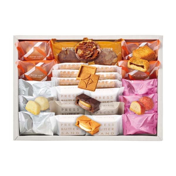 プレスバターサンド プレスバターサンド 7種アソート【冬の贈りもの・お歳暮】[7A-24]　商品画像1